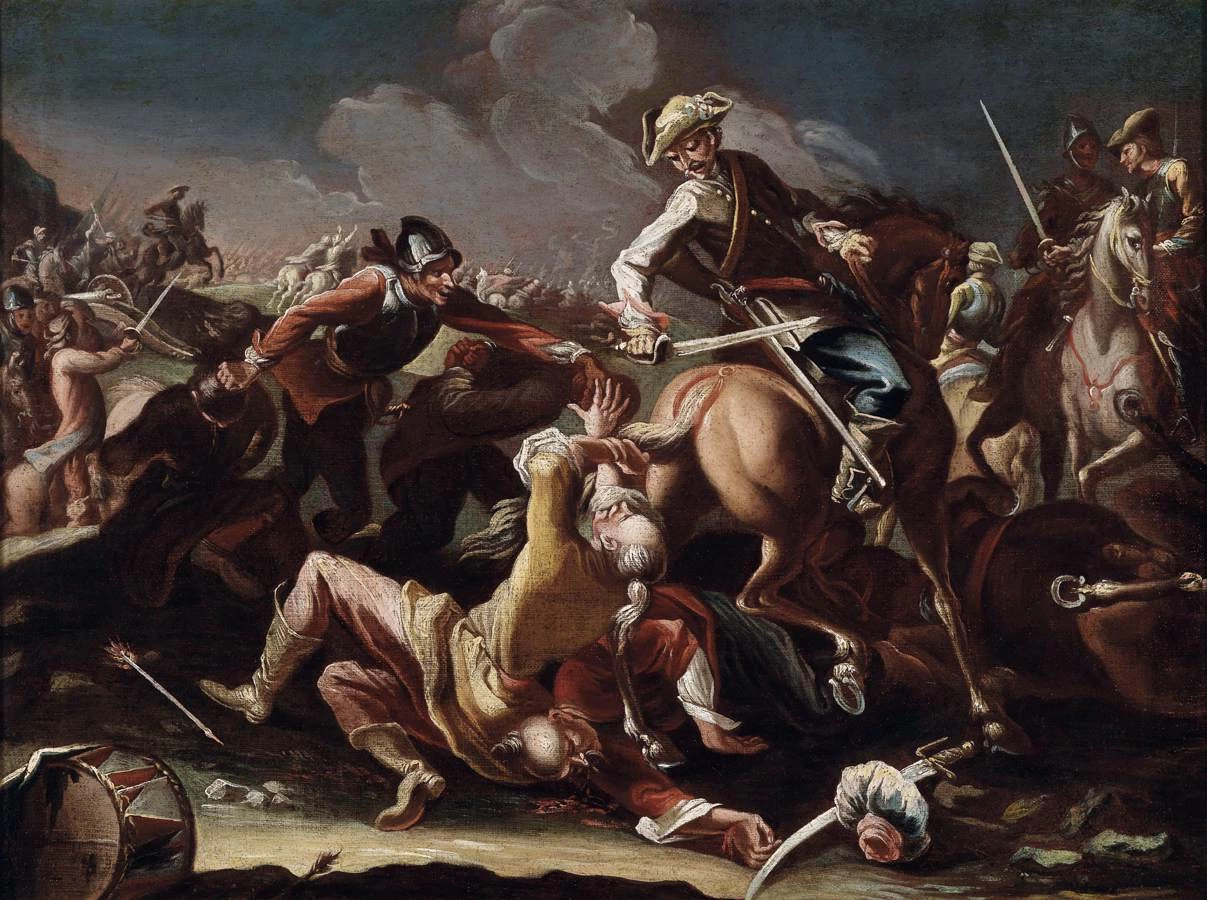 Scena di battaglia